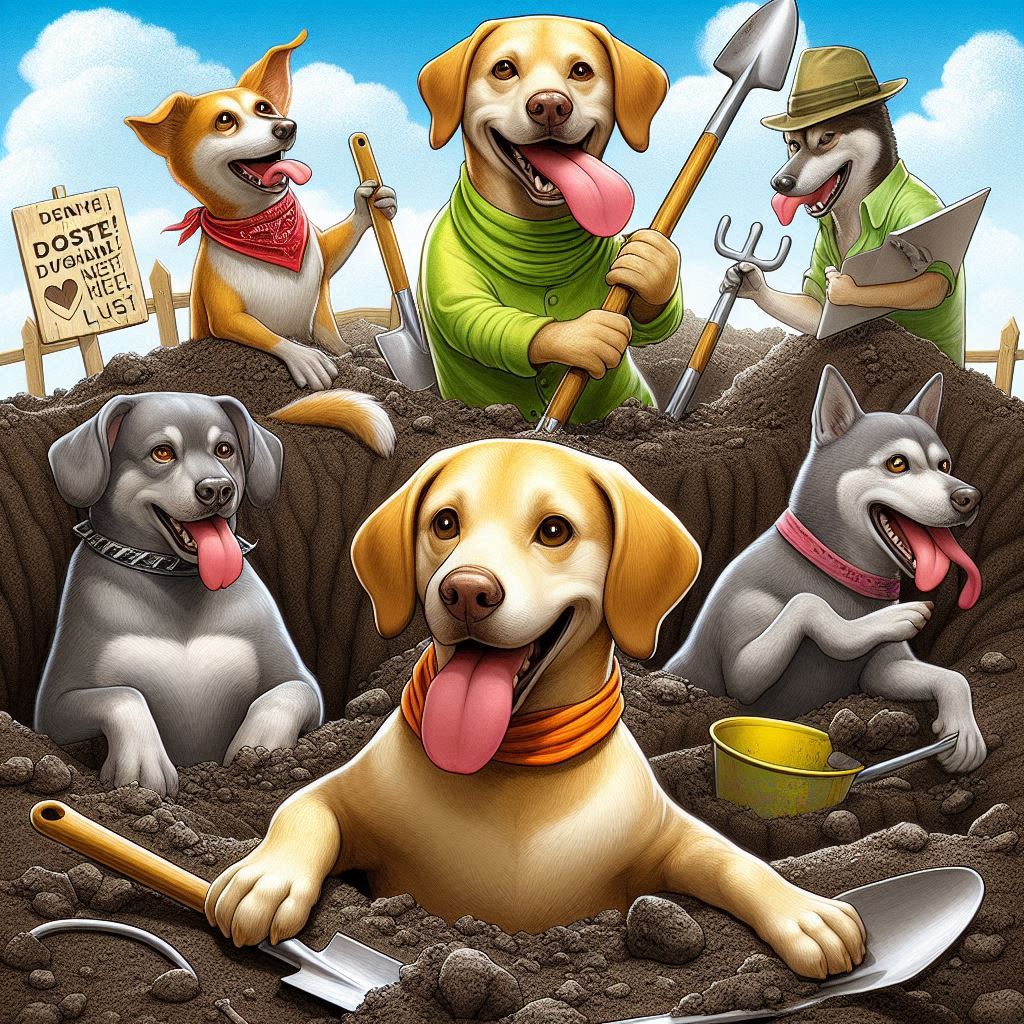 Why Some Dogs Love Digging &; Others Hate It