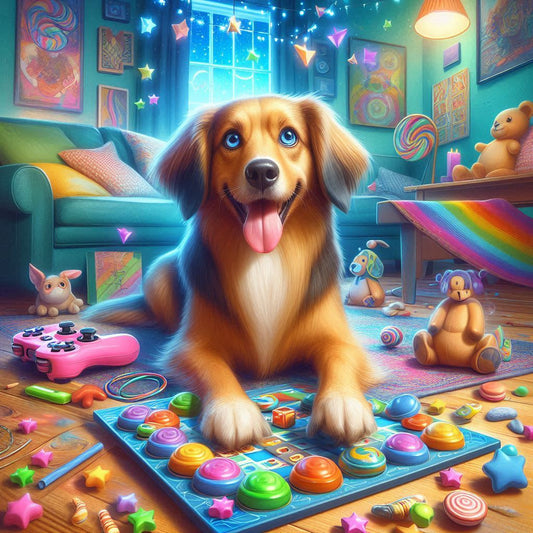 Playing games with your dog is a great way to provide mental stimulation