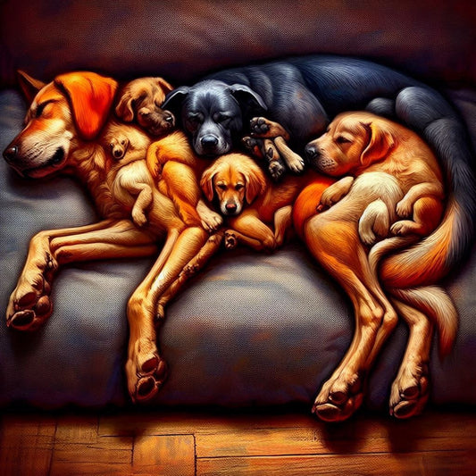 The Hidden Meanings Behind Your Dog’s Sleeping Positions