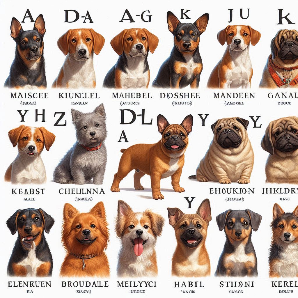 Here’s a list of male dog names from A to Z, along with their meanings:
