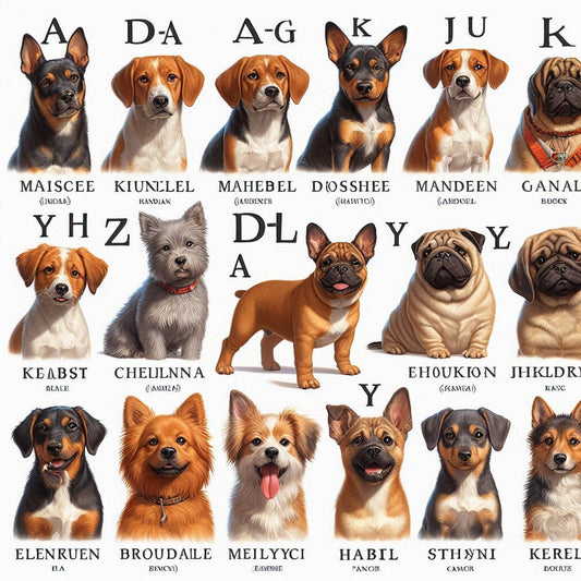 Here’s a list of male dog names from A to Z, along with their meanings: