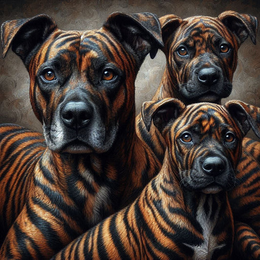 Brindle Beauties – Dogs with Tiger-Striped Fur Patterns