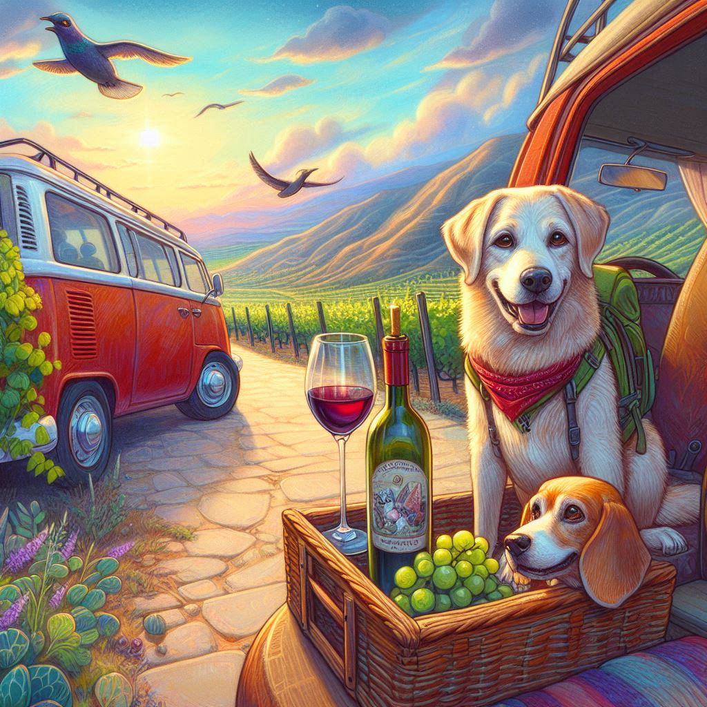 Blog Post: Exploring Dog-Friendly Wineries – A Sip and Sniff Adventure