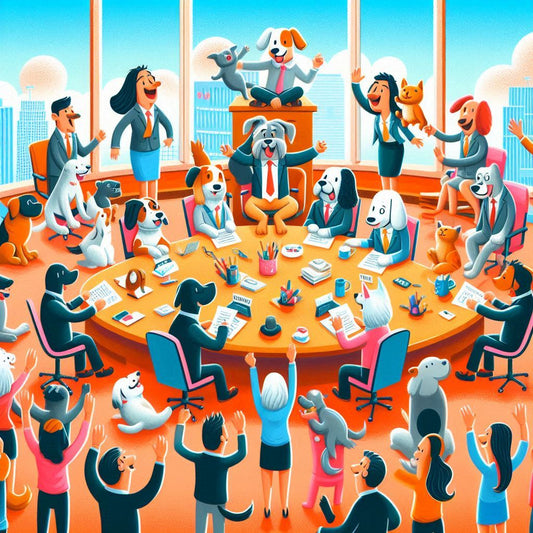 If Dogs Ran the World: A Tail-Wagging Takeover