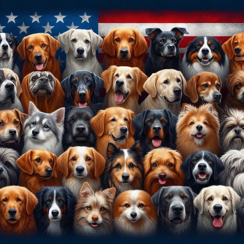 The top 50 dog names in the United States