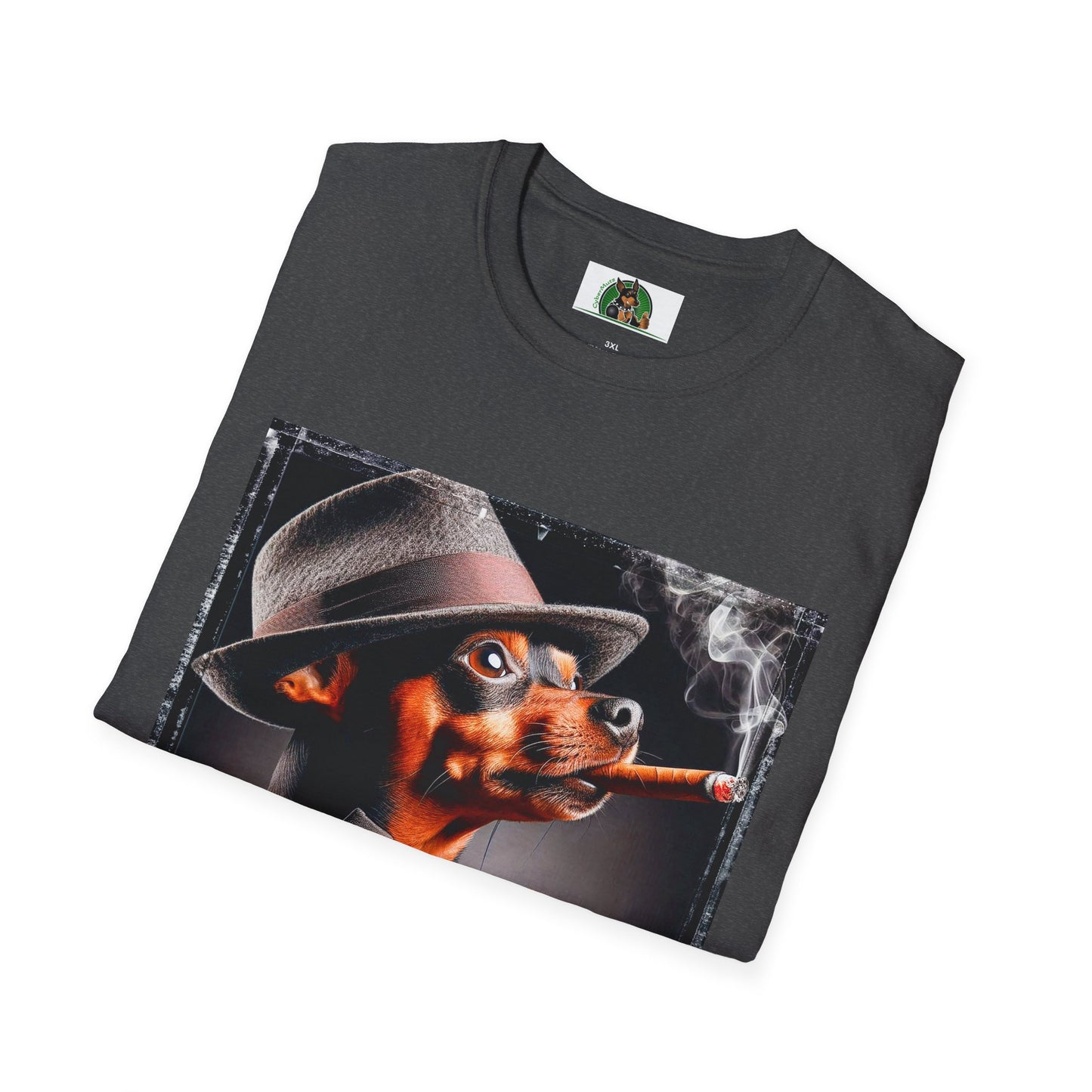 Min Pin T-Shirt smoking ๐ถ T-Shirt Printify