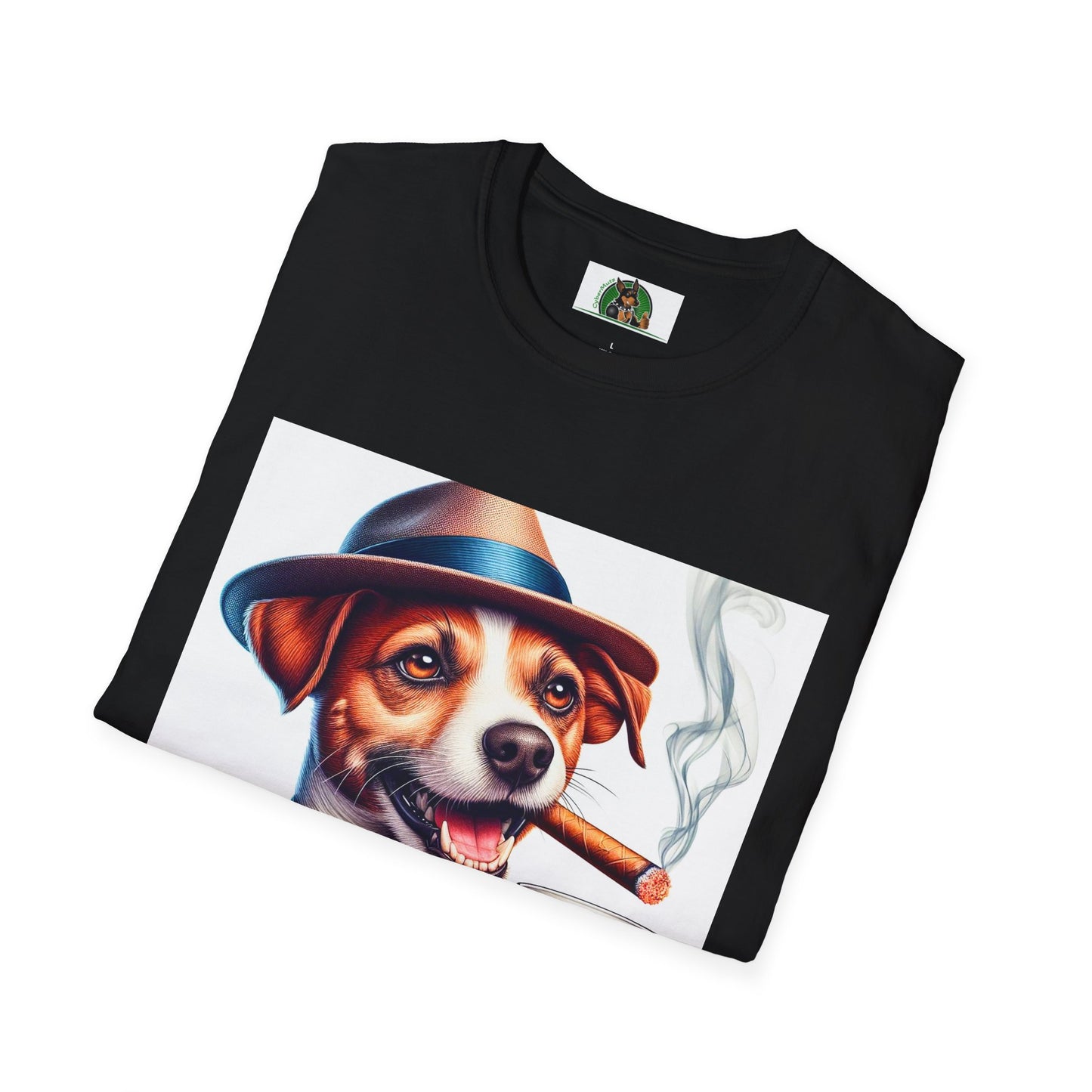 Jack Russell Stogey Whiskey T-Shirt Printify