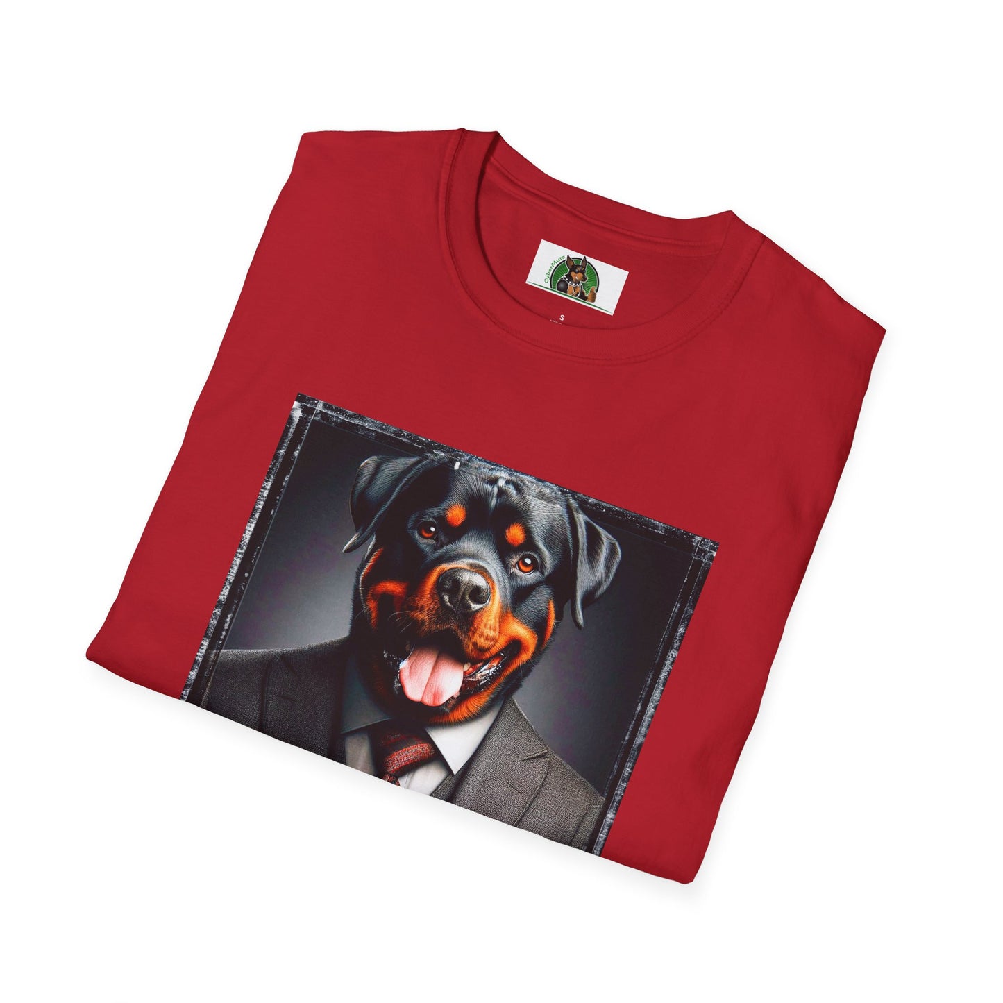 Rottweiler nice suit shirt