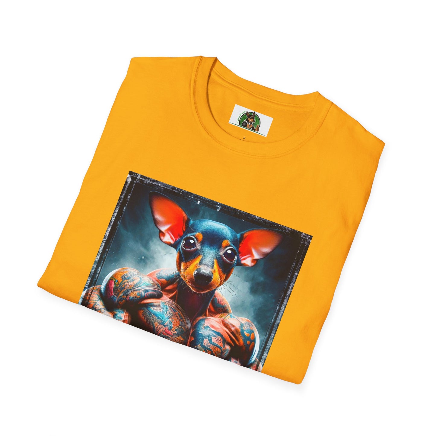 Rat Terrier T-Shirt muscles