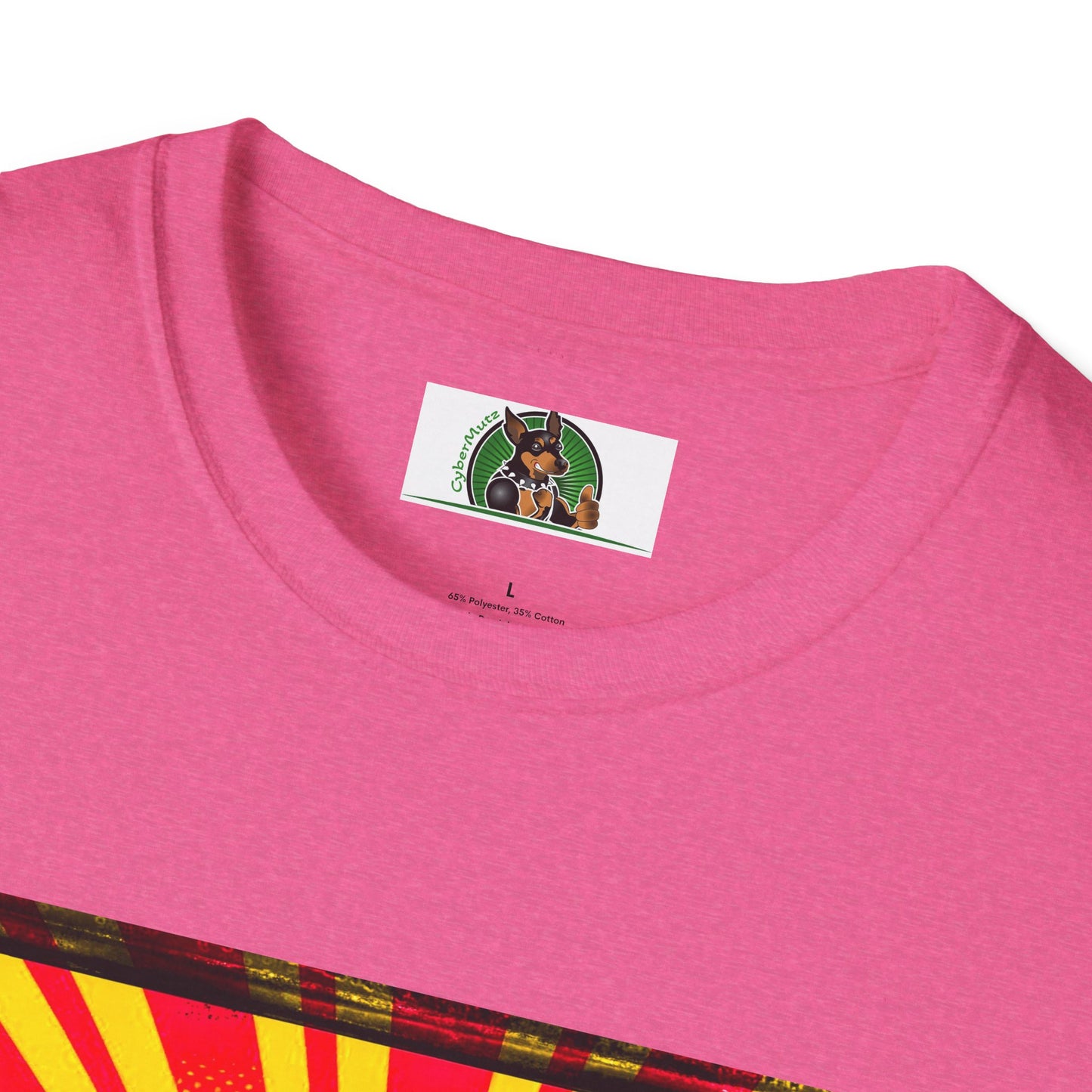 Dalmatian colorful surfing t shirt