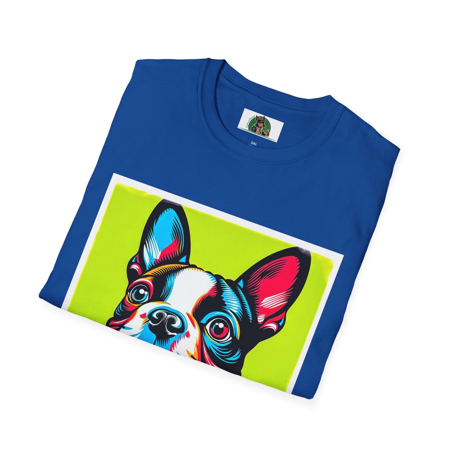 Boston Terrier Pop Art TShirt T-Shirt Printify