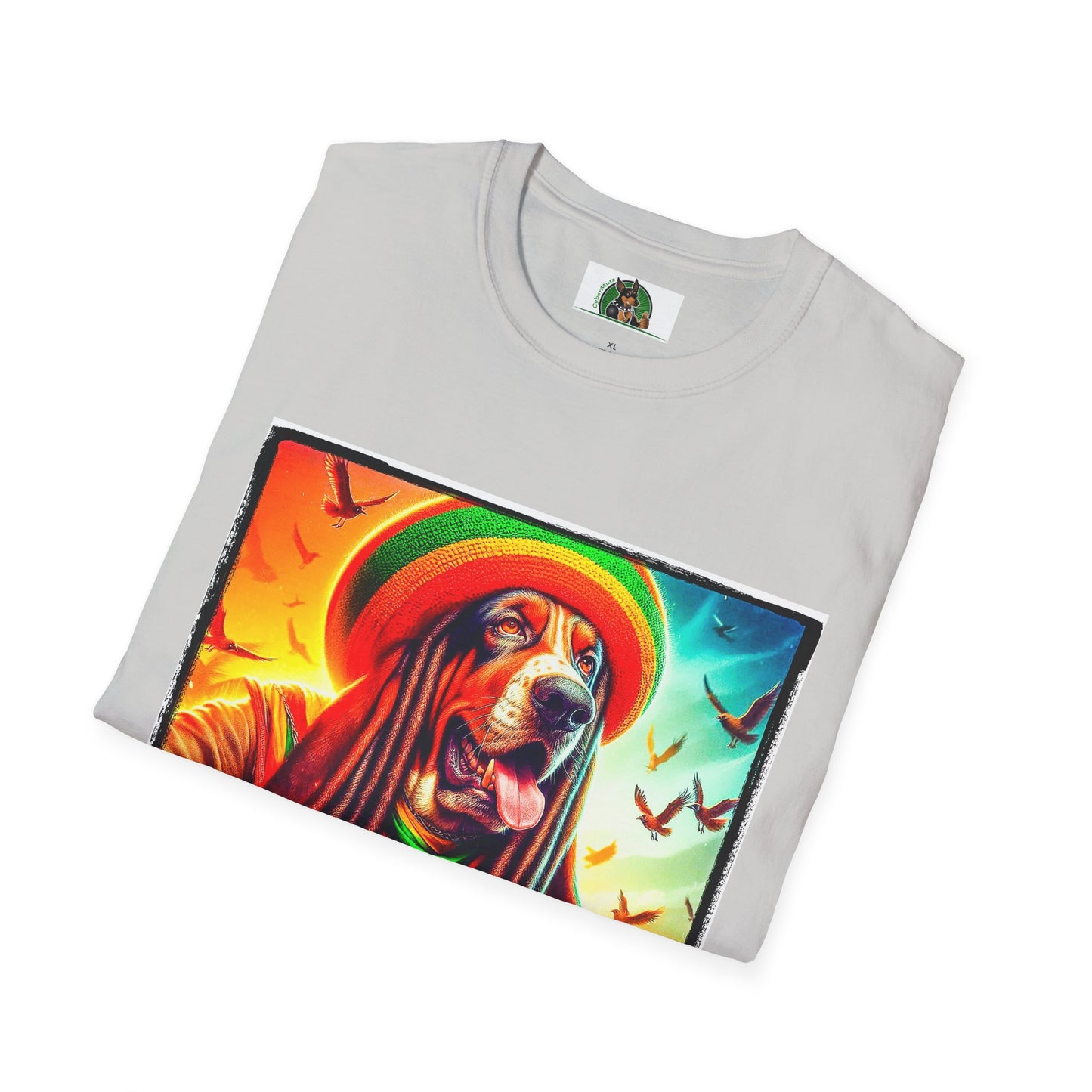 Basset Hound Playing Guitar