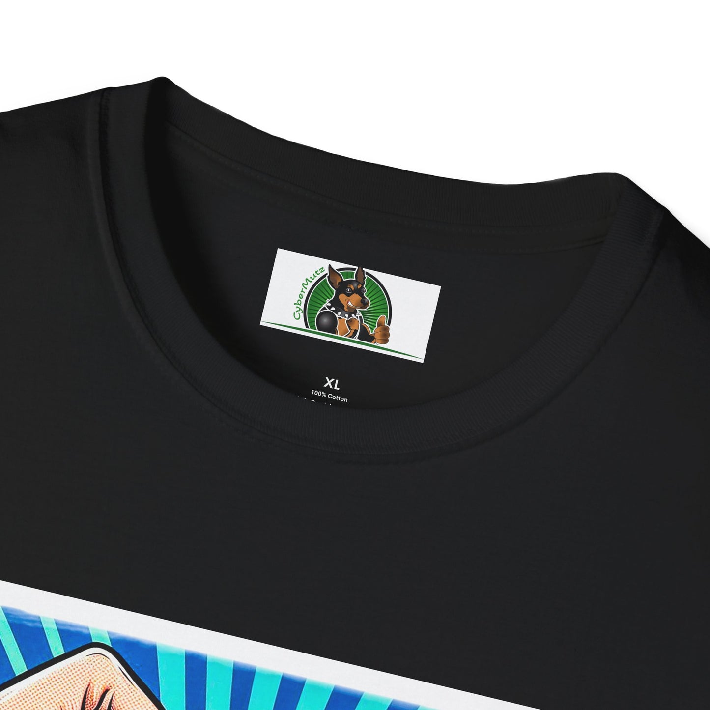 Dalmatian arm flexing t shirt T-Shirt Printify