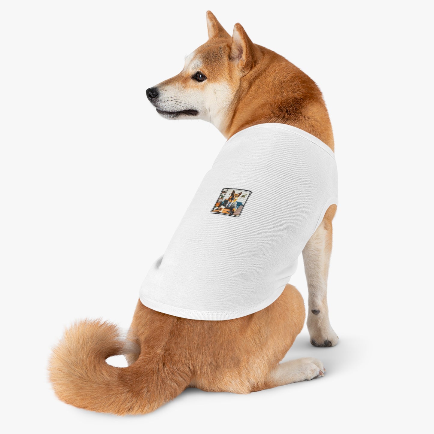 German Shepherd working man shirt