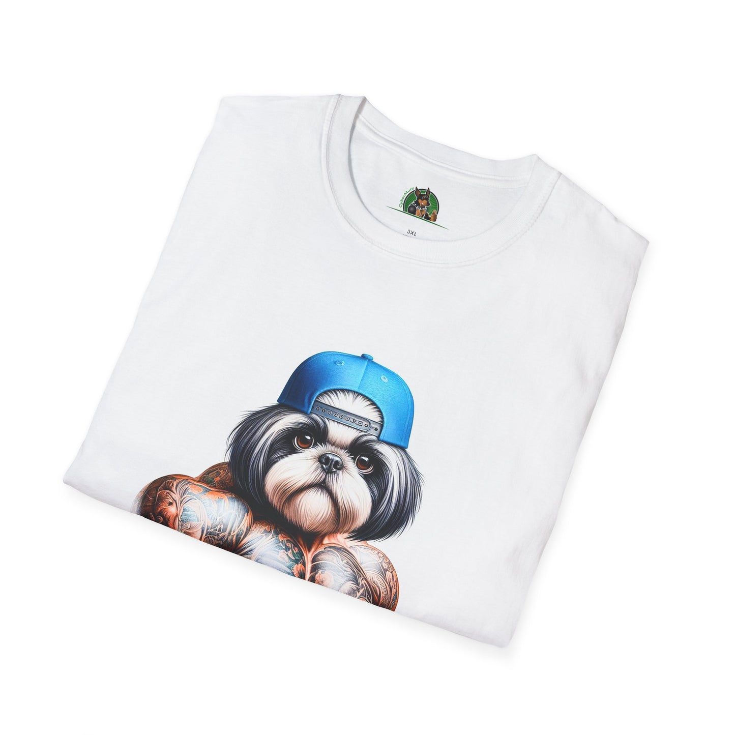 Shih Tzu gym rat shirt T-Shirt Printify