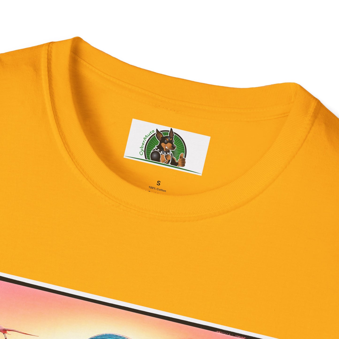 Cavalier King Charles Spaniel Female Surfing Dog With Summer Hat TShirt