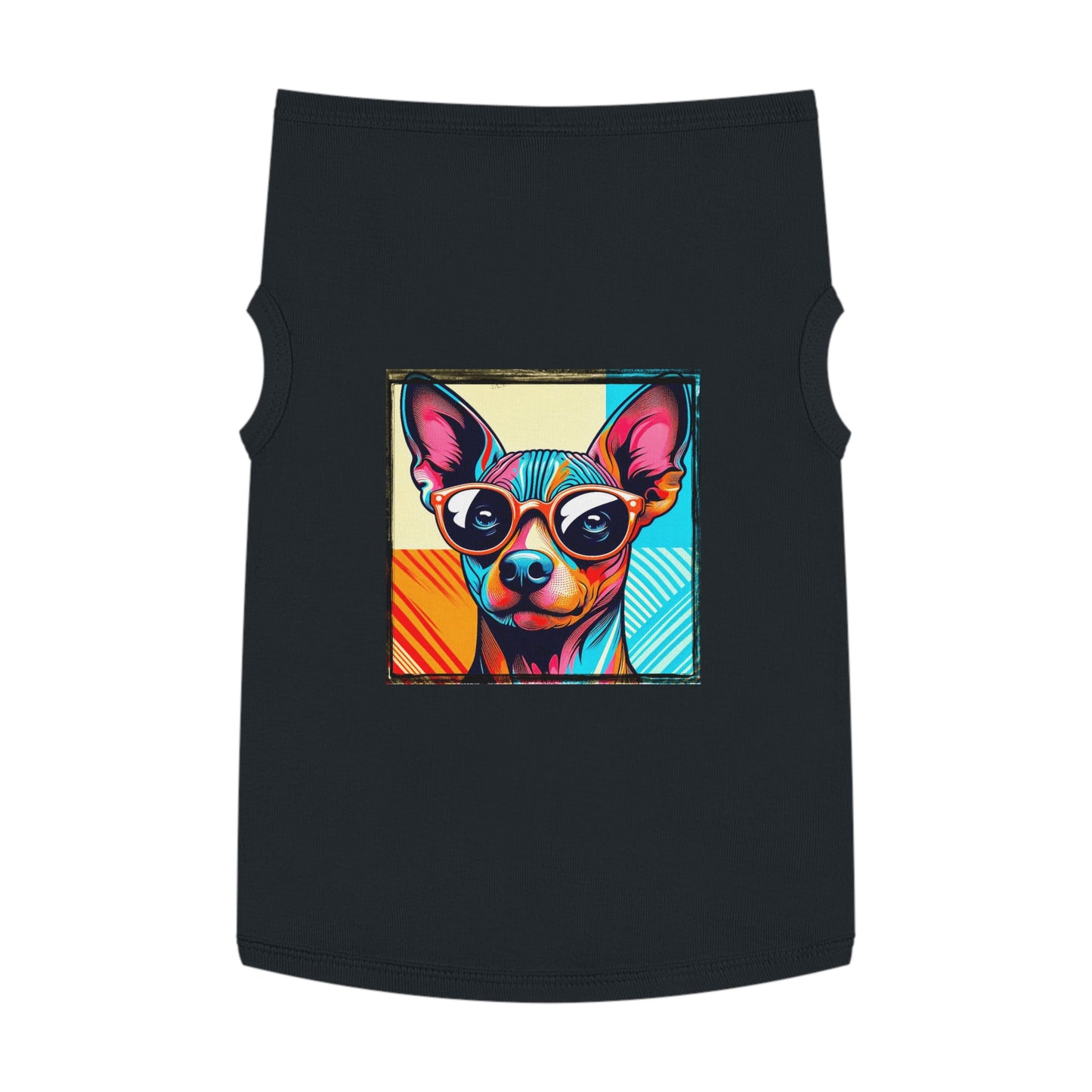 Mexican Hairless cool shades shirt Pets Printify XL Black