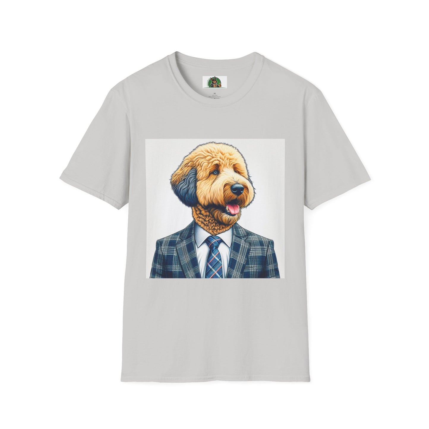 Shepadoodle T-Shirt Printify M Ice Grey