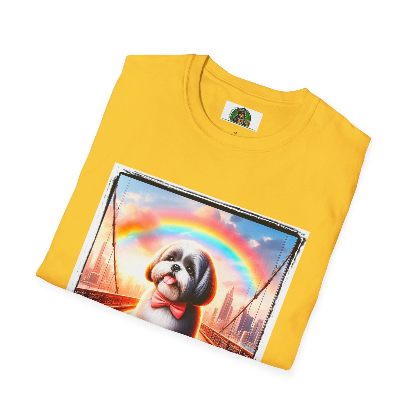 Shih Tzu rainbow shirt