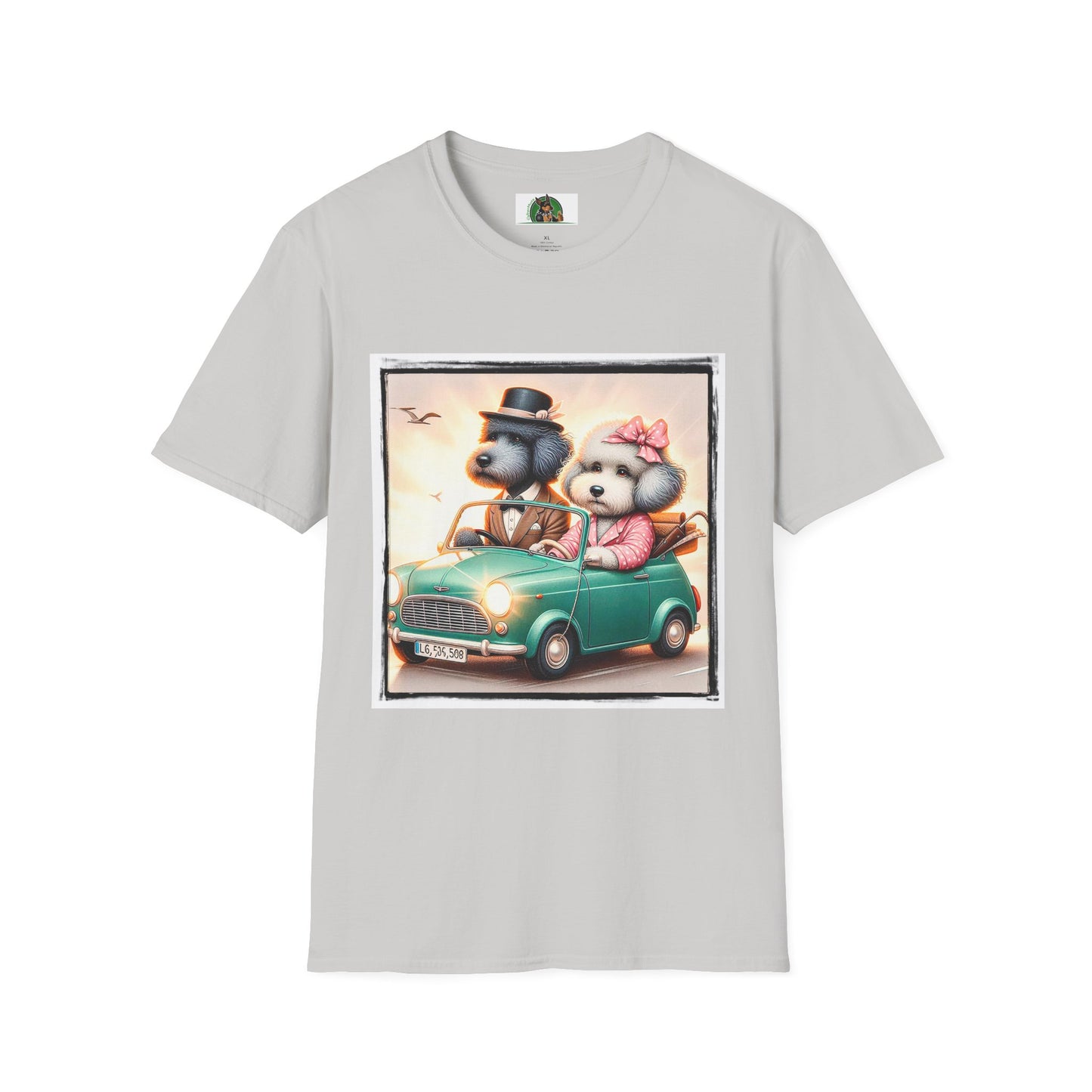 Wacky Shepadoodle T-Shirt Printify S Ice Grey