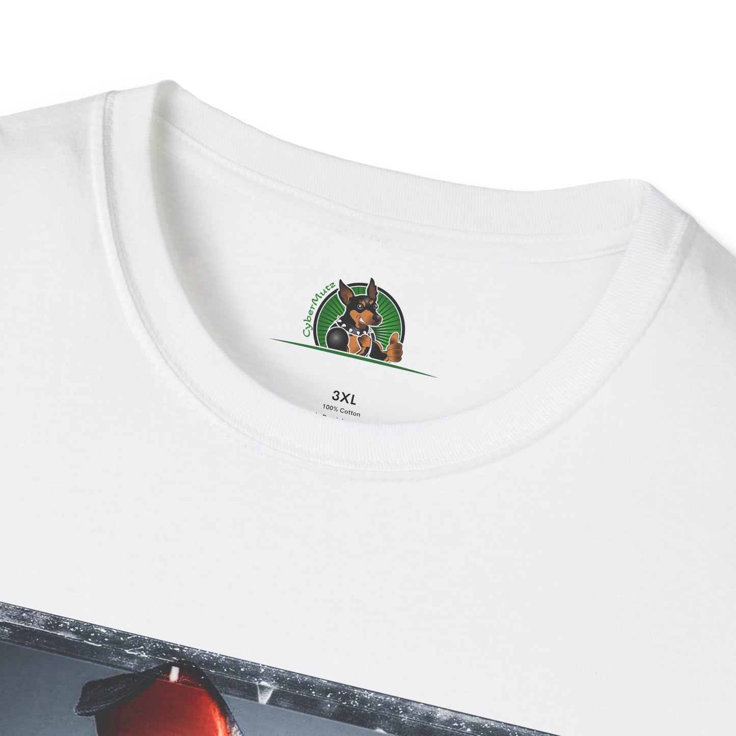 Min Pin T-Shirt muscular arms T-Shirt Printify