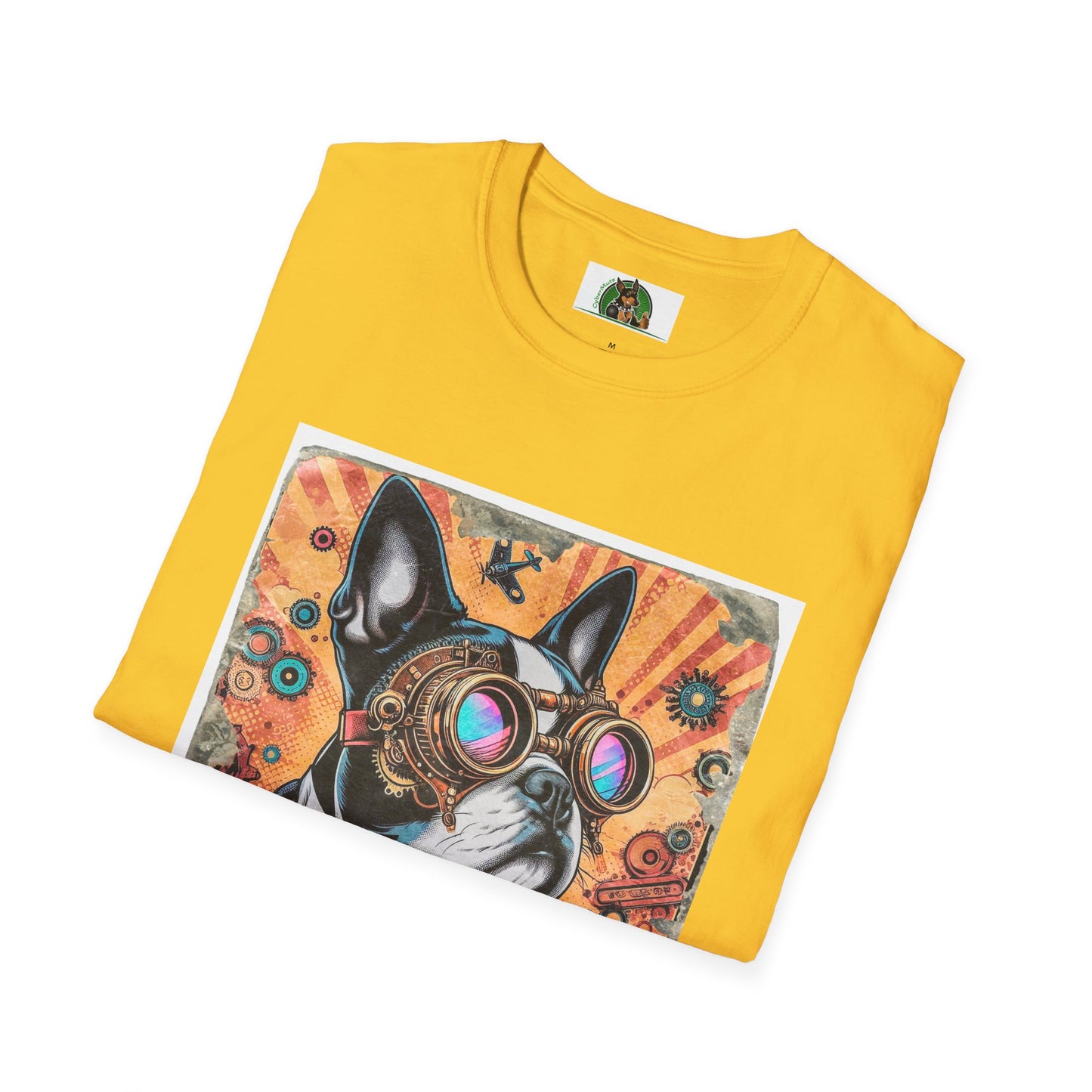Steampunk Boston Terrier T-Shirt