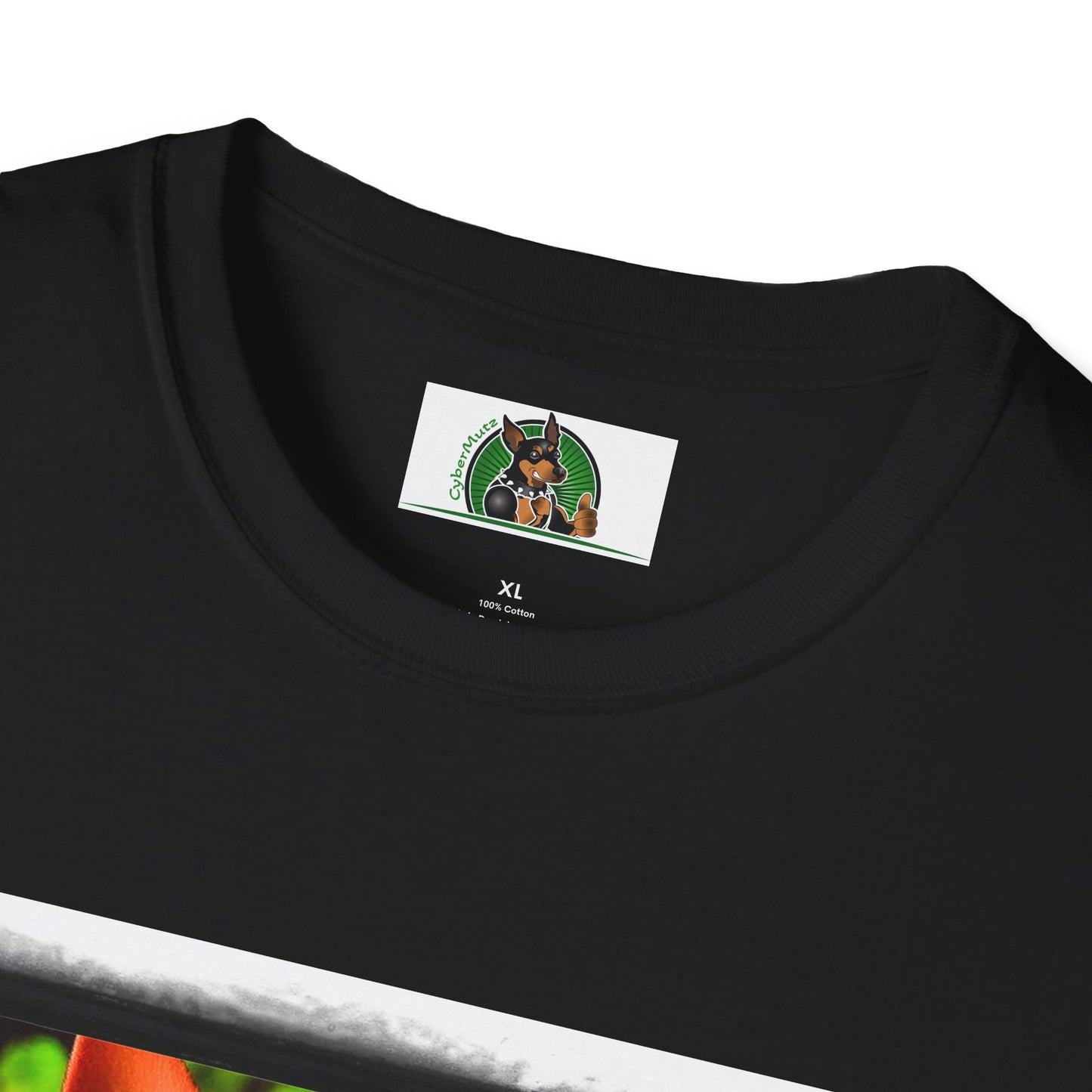 Min Pin T-Shirt 70s hippie T-Shirt Printify