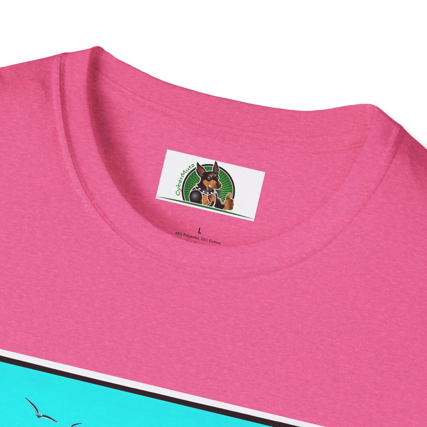 Australian Shepherd Wearing Hawaiian Shirt Surfer Dog