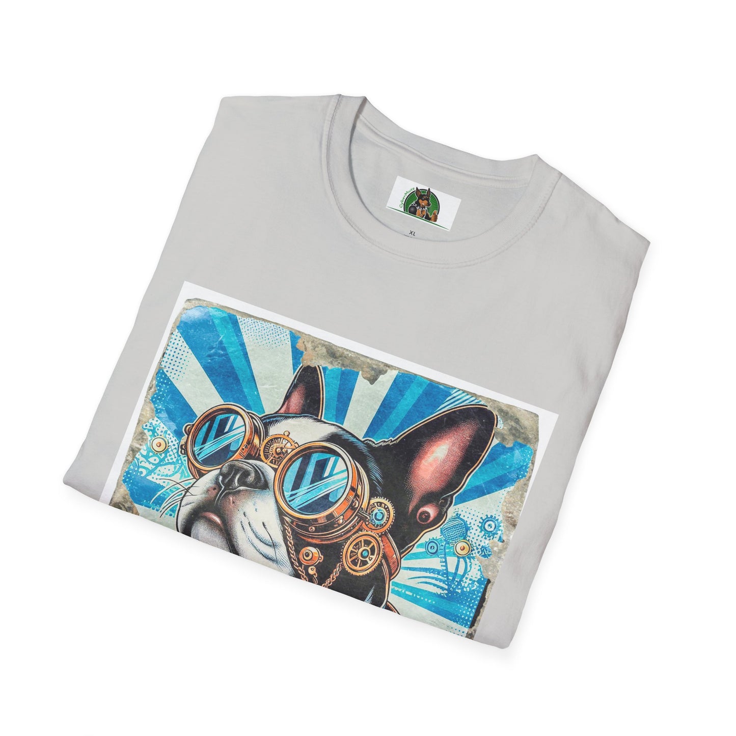 Steampunk Boston Terrier T-Shirt