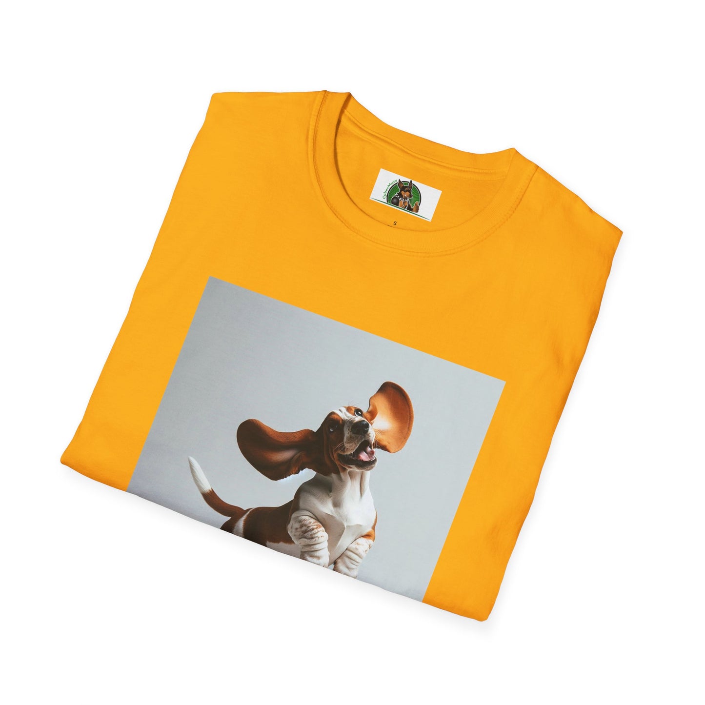 Bassett Hound T-Shirt - Dancing Dog Design