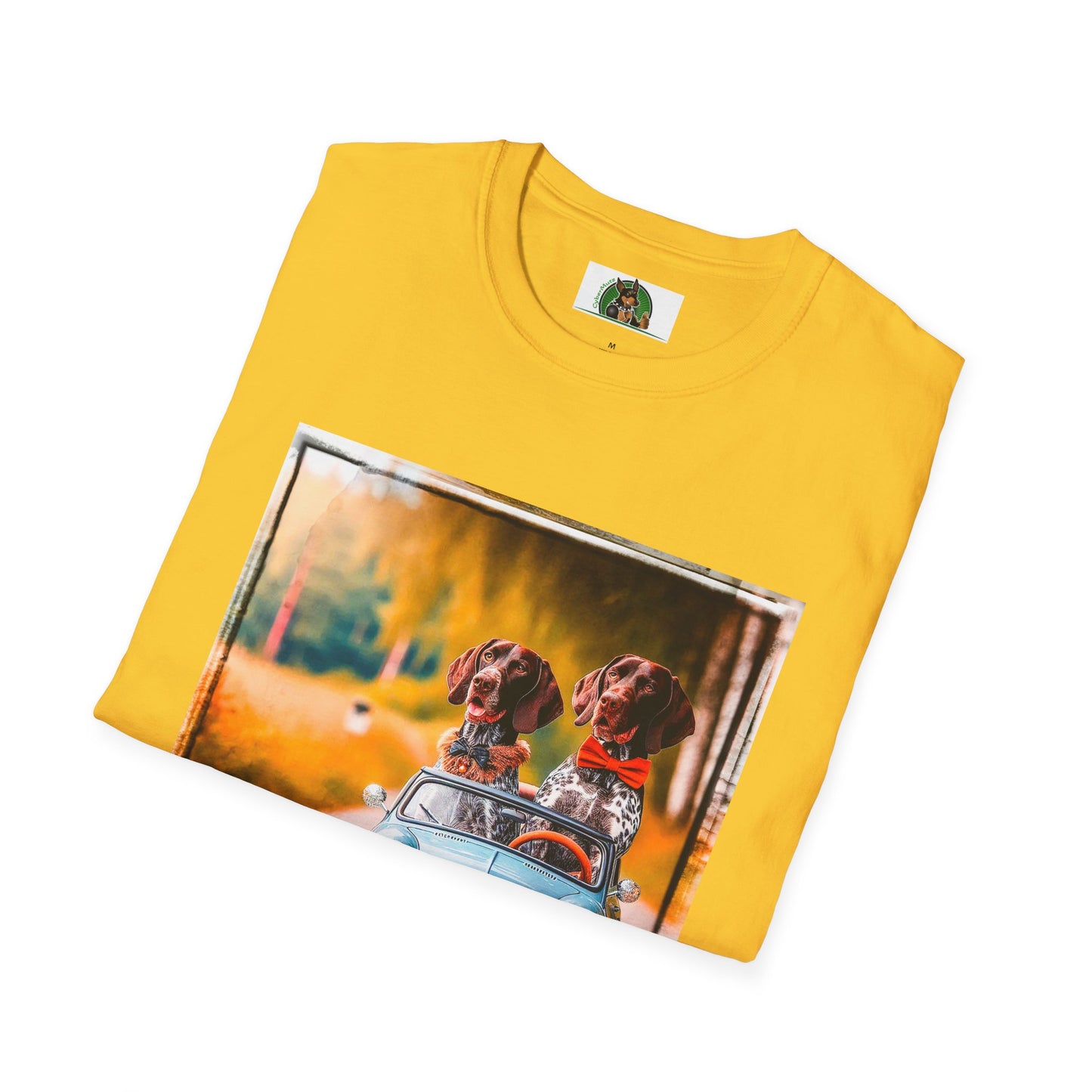 Wacky German Shorthaired Pointer happy friends t shirt