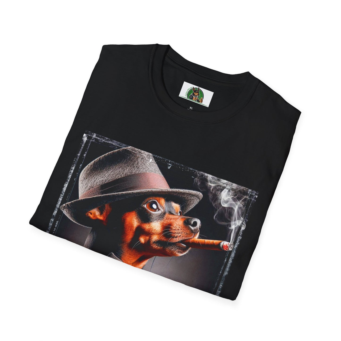 Min Pin T-Shirt smoking ๐ถ T-Shirt Printify