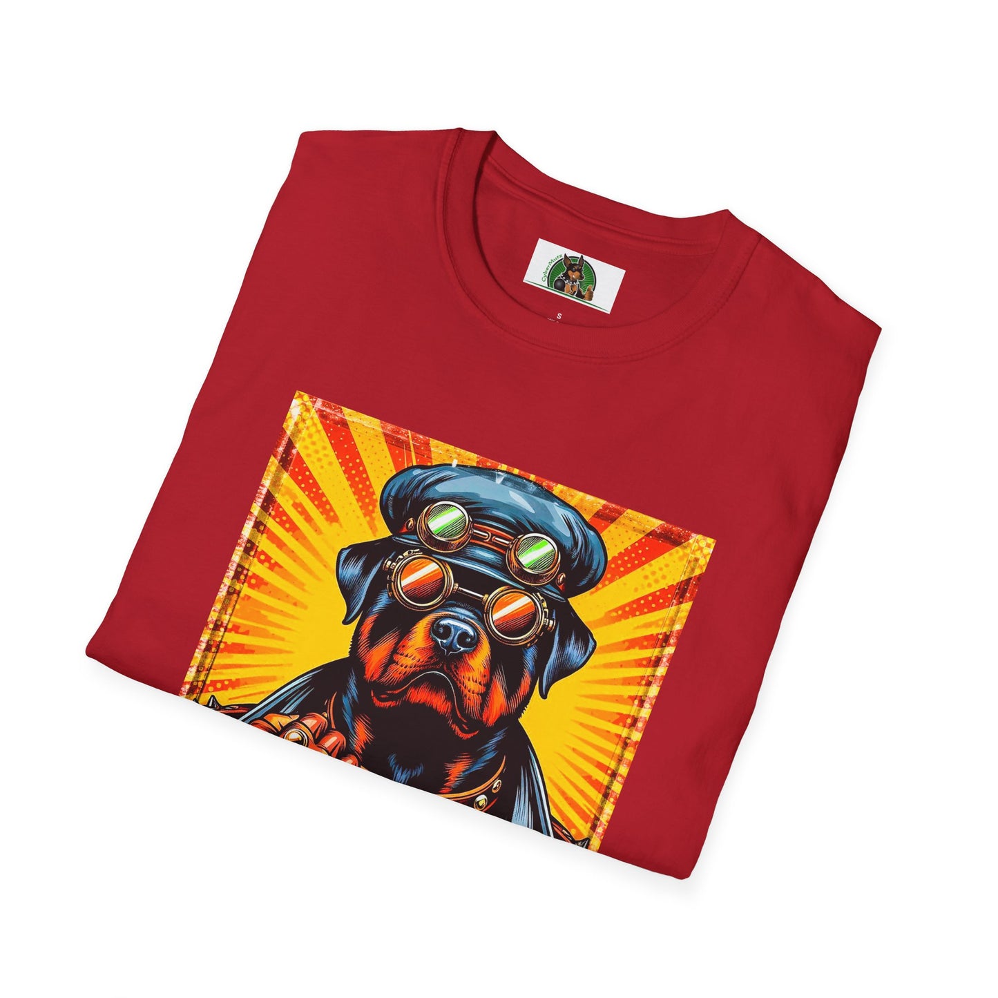 Rottweiler cool steam punk shirt