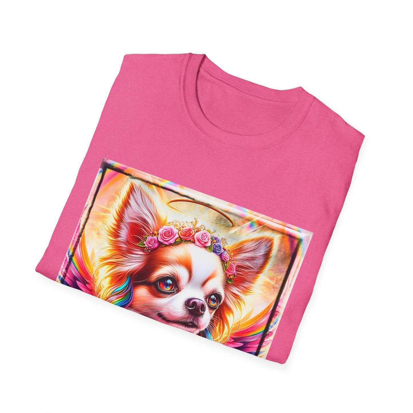 Chihuahua colorful angel t shirt