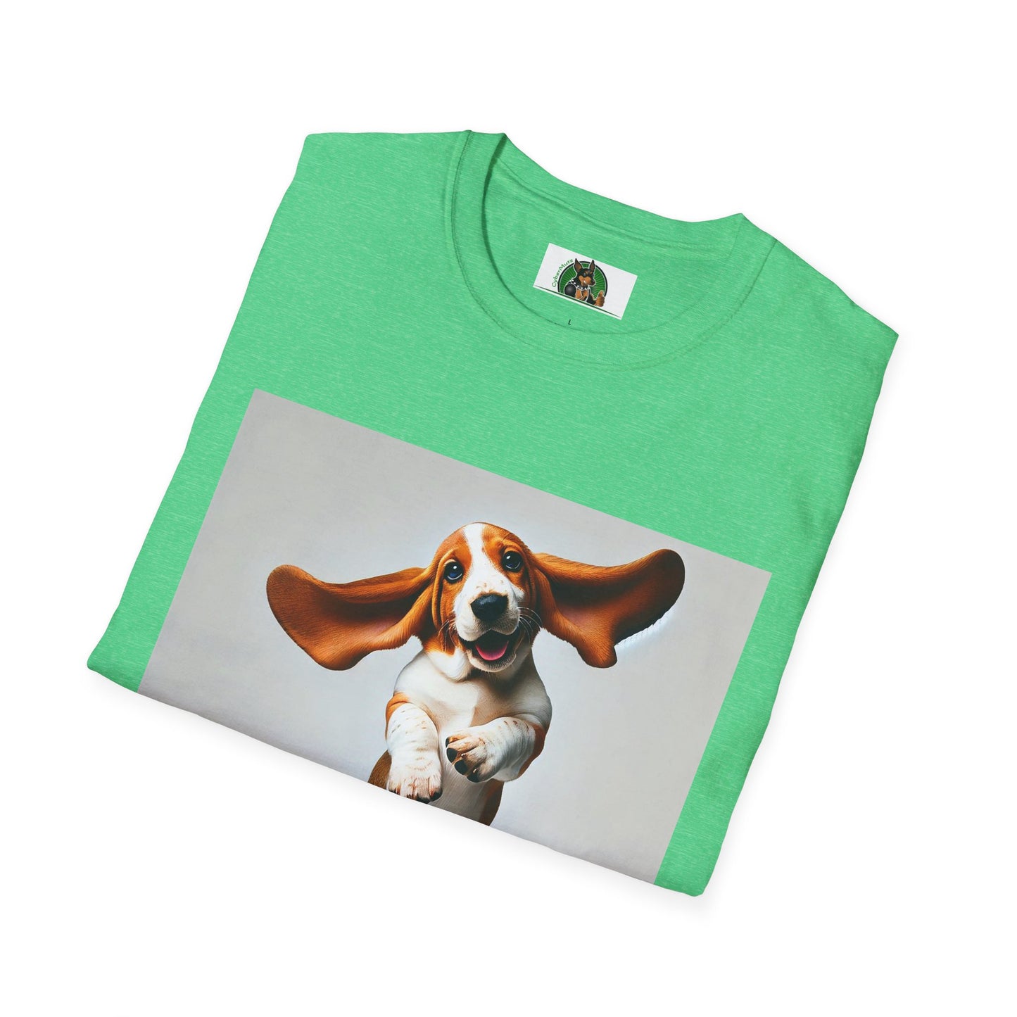 Bassett Hound T-Shirt - Dancing Dog Design