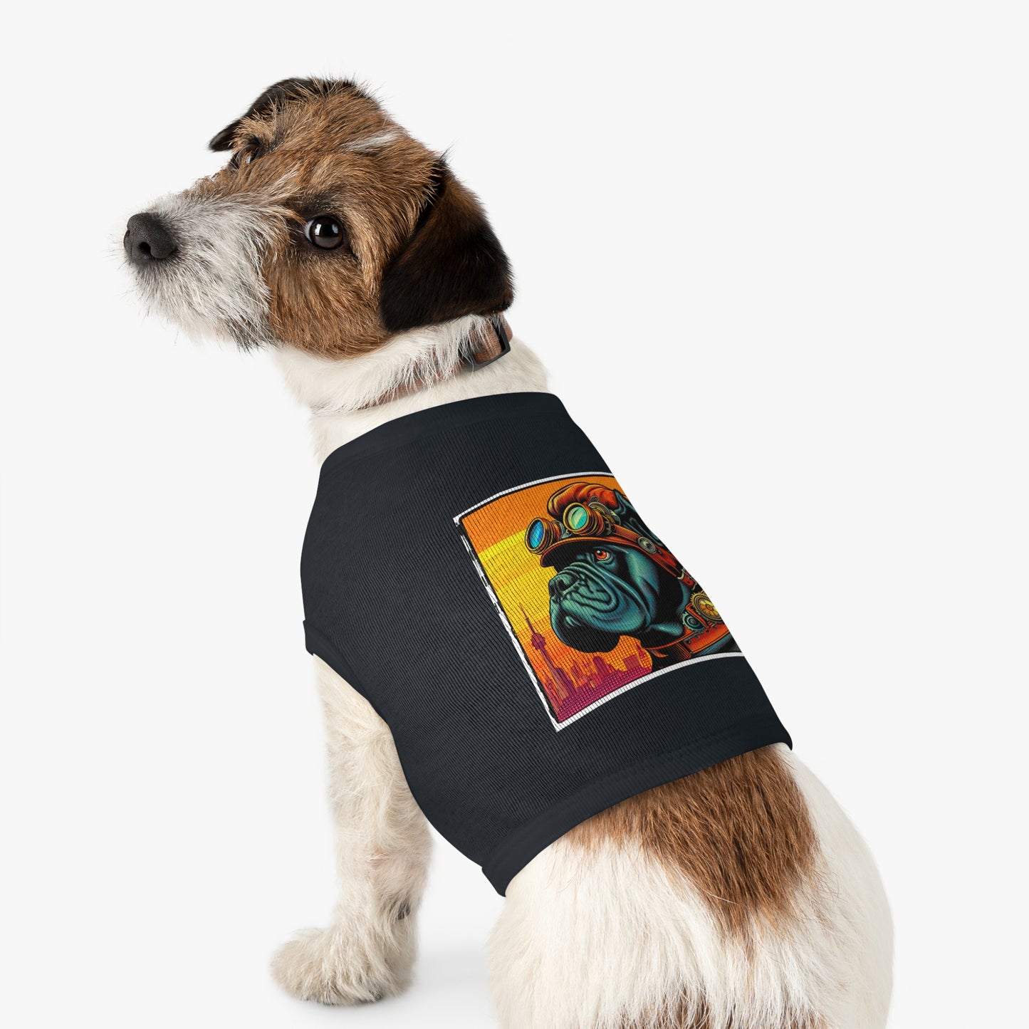 Pet Tank Top Cane Corso Steampunk Pets Printify