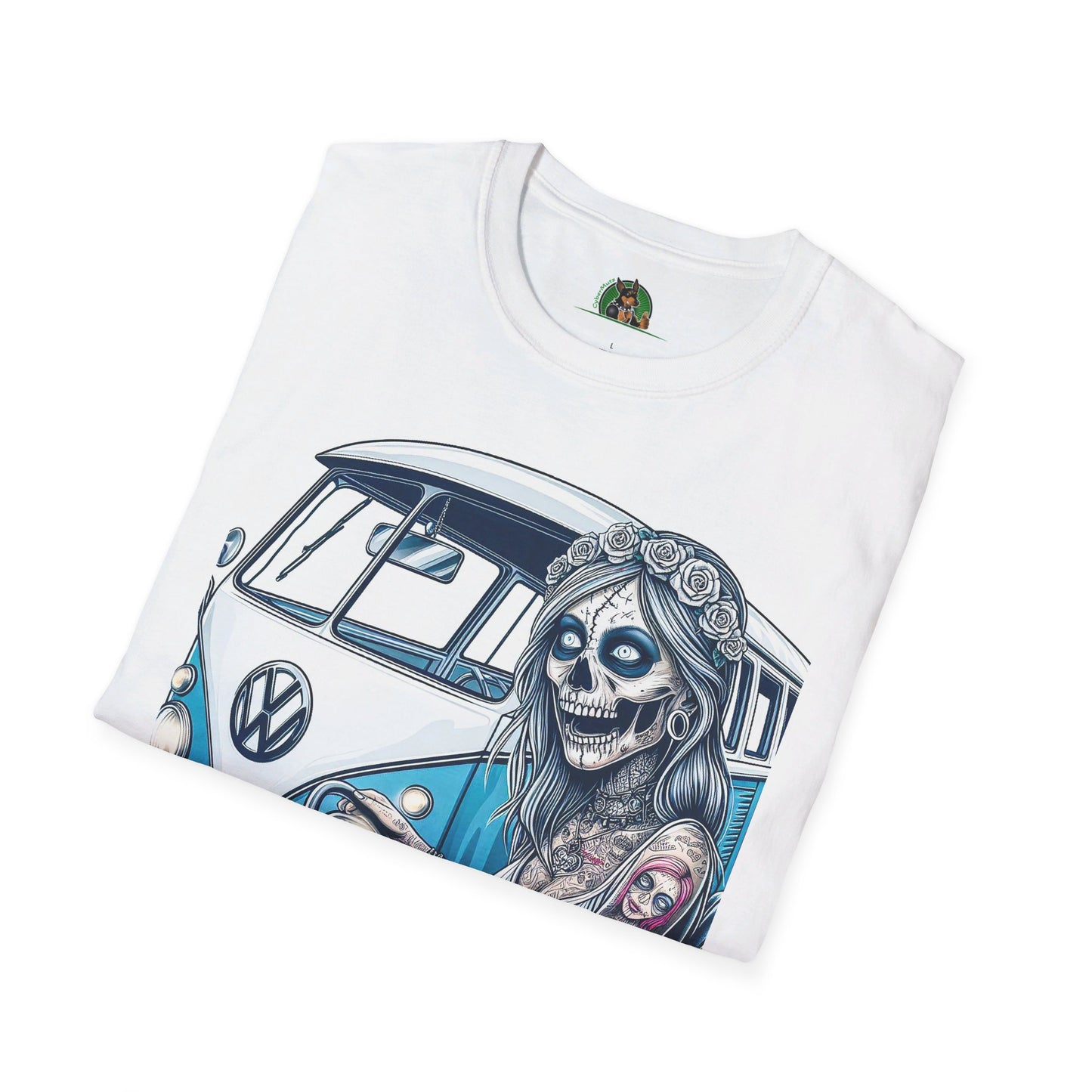 Zombie Girl T-Shirt Printify