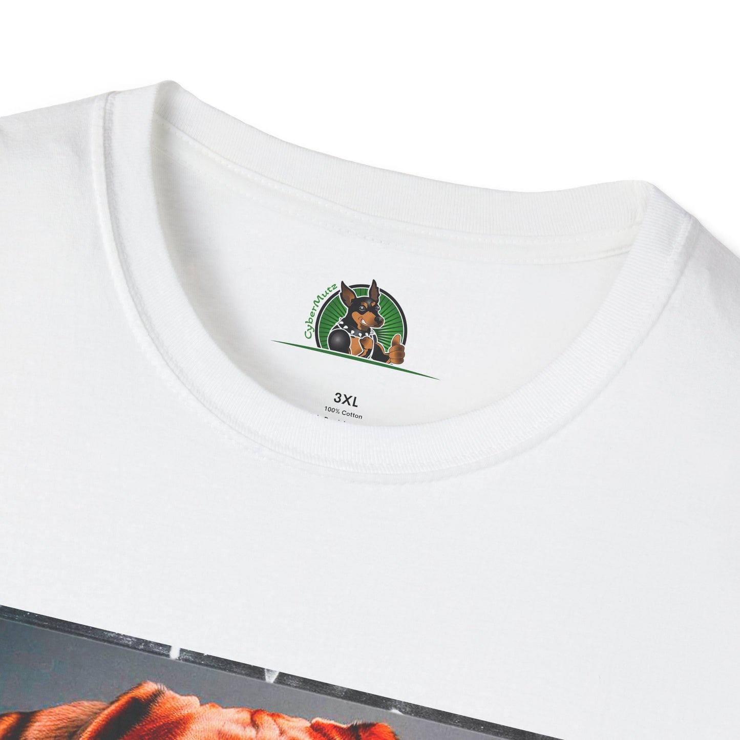 Boxer Dog Wearing Suit TShirt T-Shirt Printify