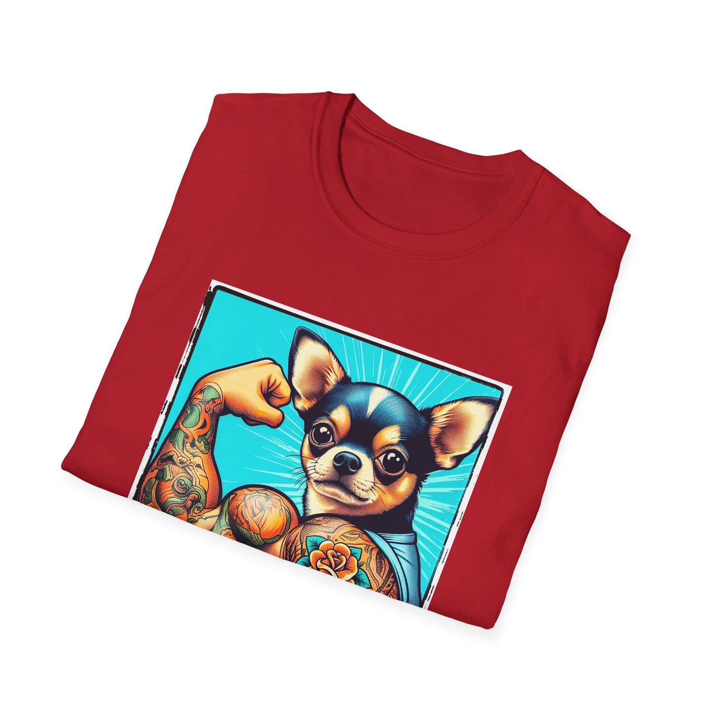 Chihuahua gym rat t shirt