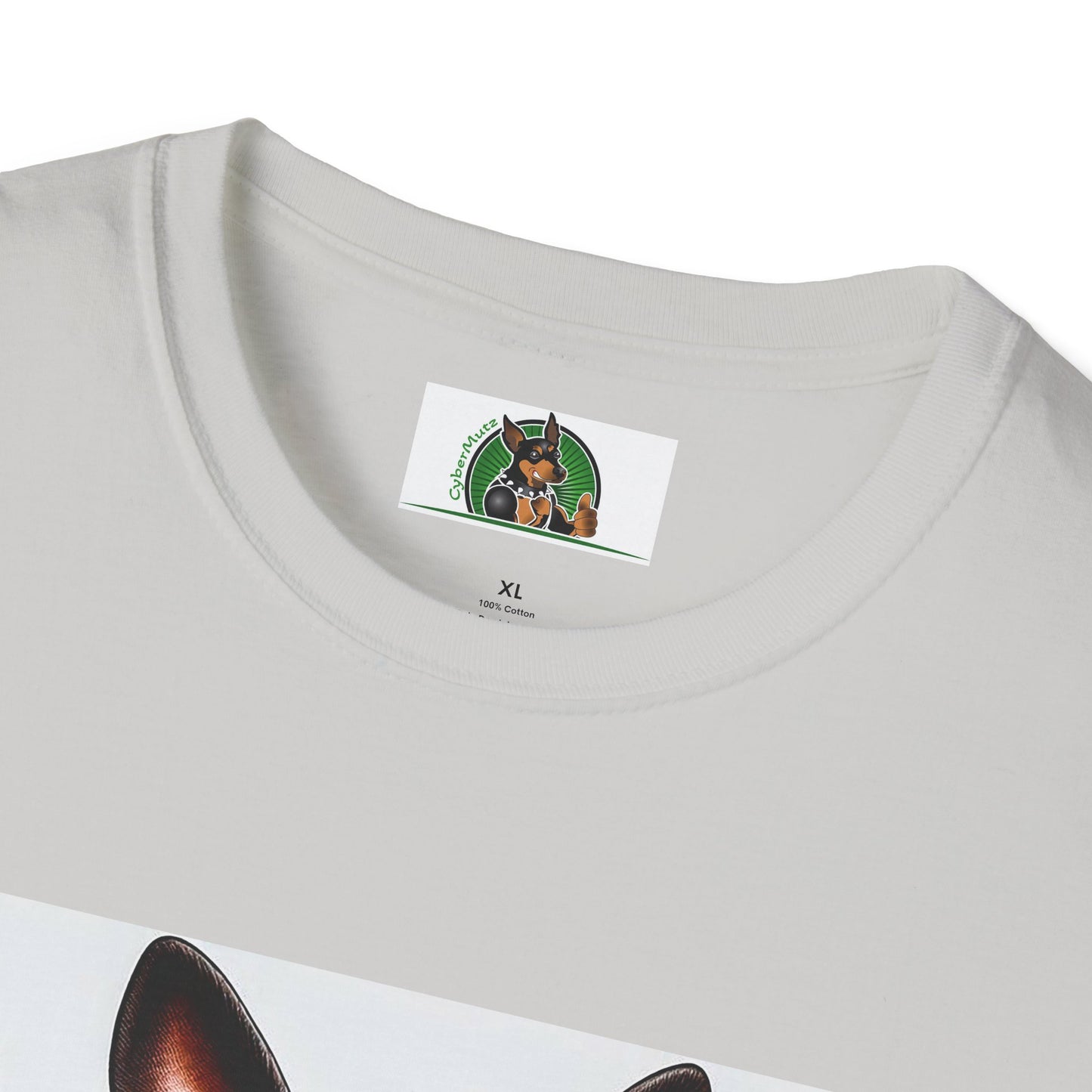Boston Terrier Dog In Blue Suit TShirt T-Shirt Printify