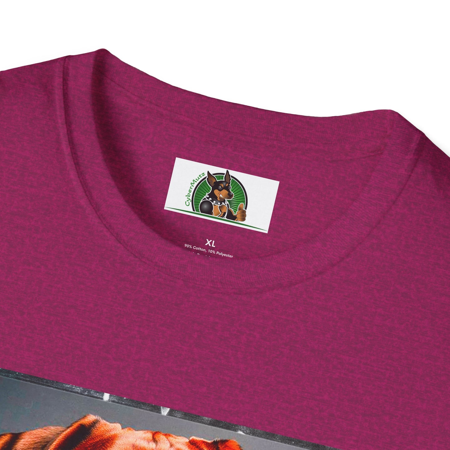 Boxer Dog Wearing Suit TShirt T-Shirt Printify