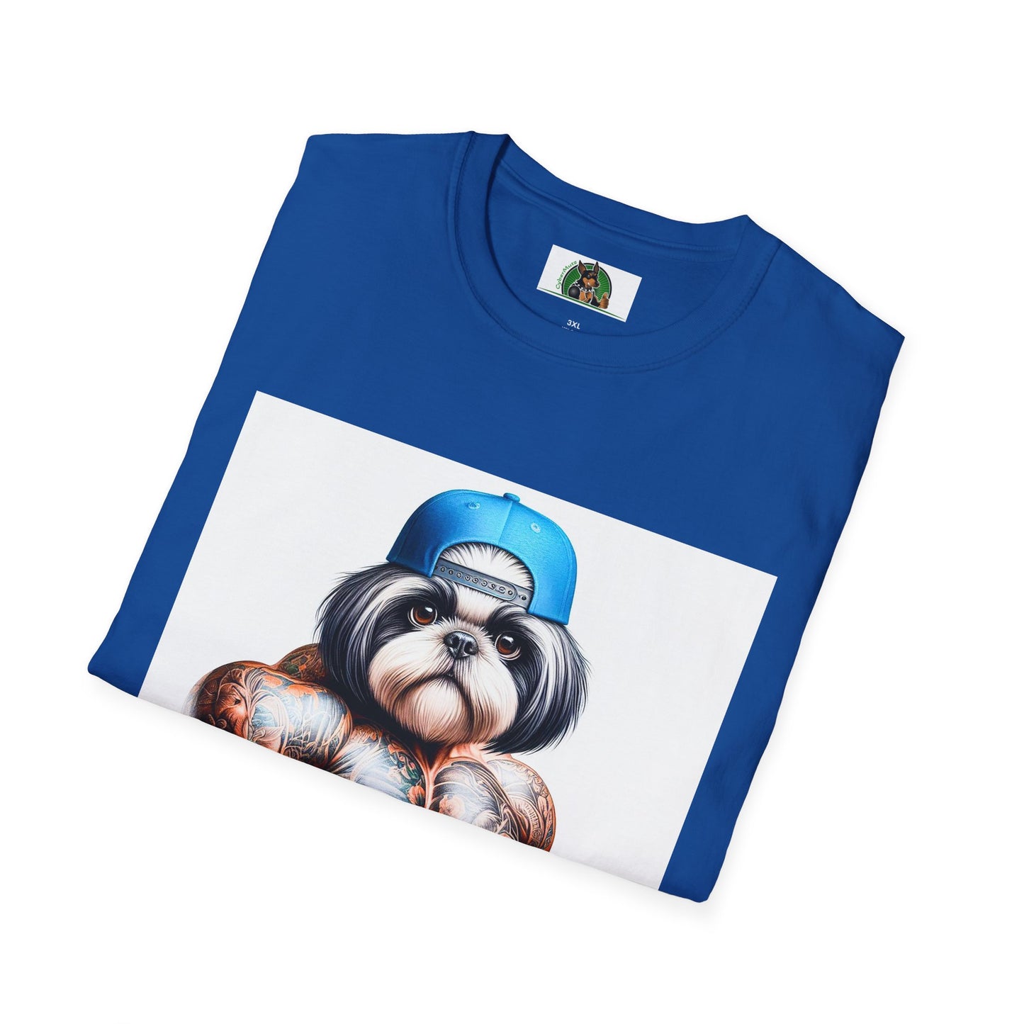 Shih Tzu gym rat shirt T-Shirt Printify