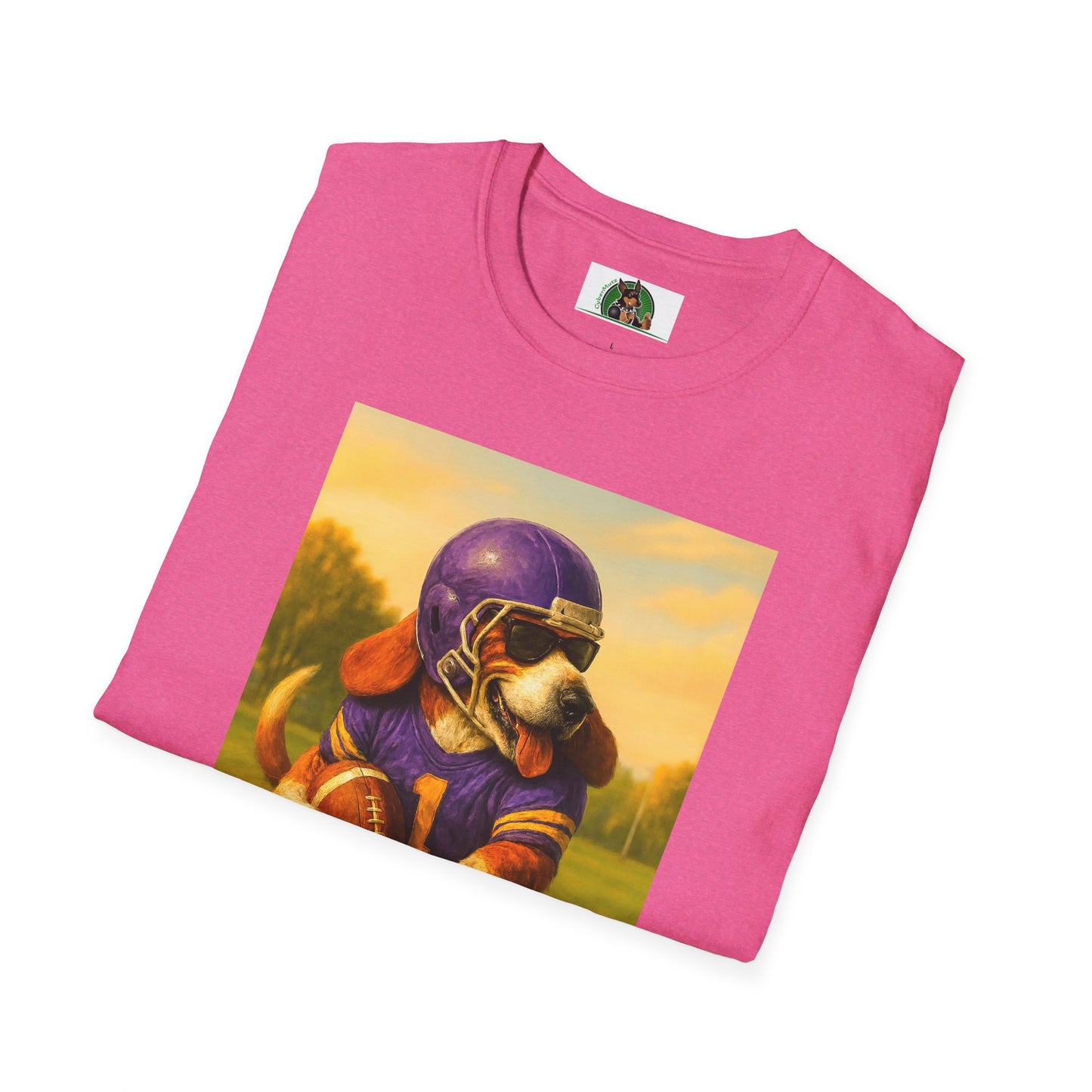 Sports Football Basset Hound T-Shirt