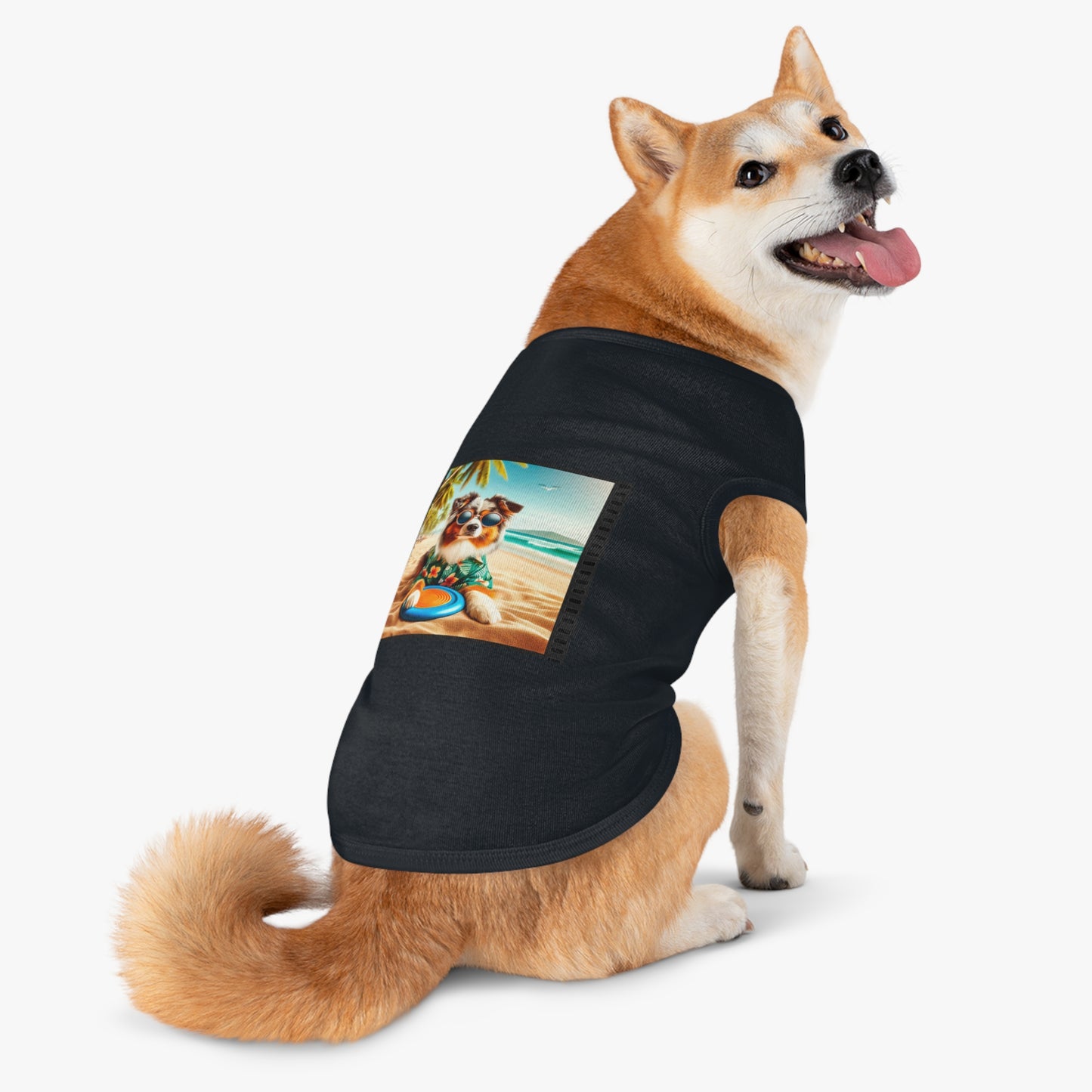 Pet Tank Top Australian Shepherd Pets Printify
