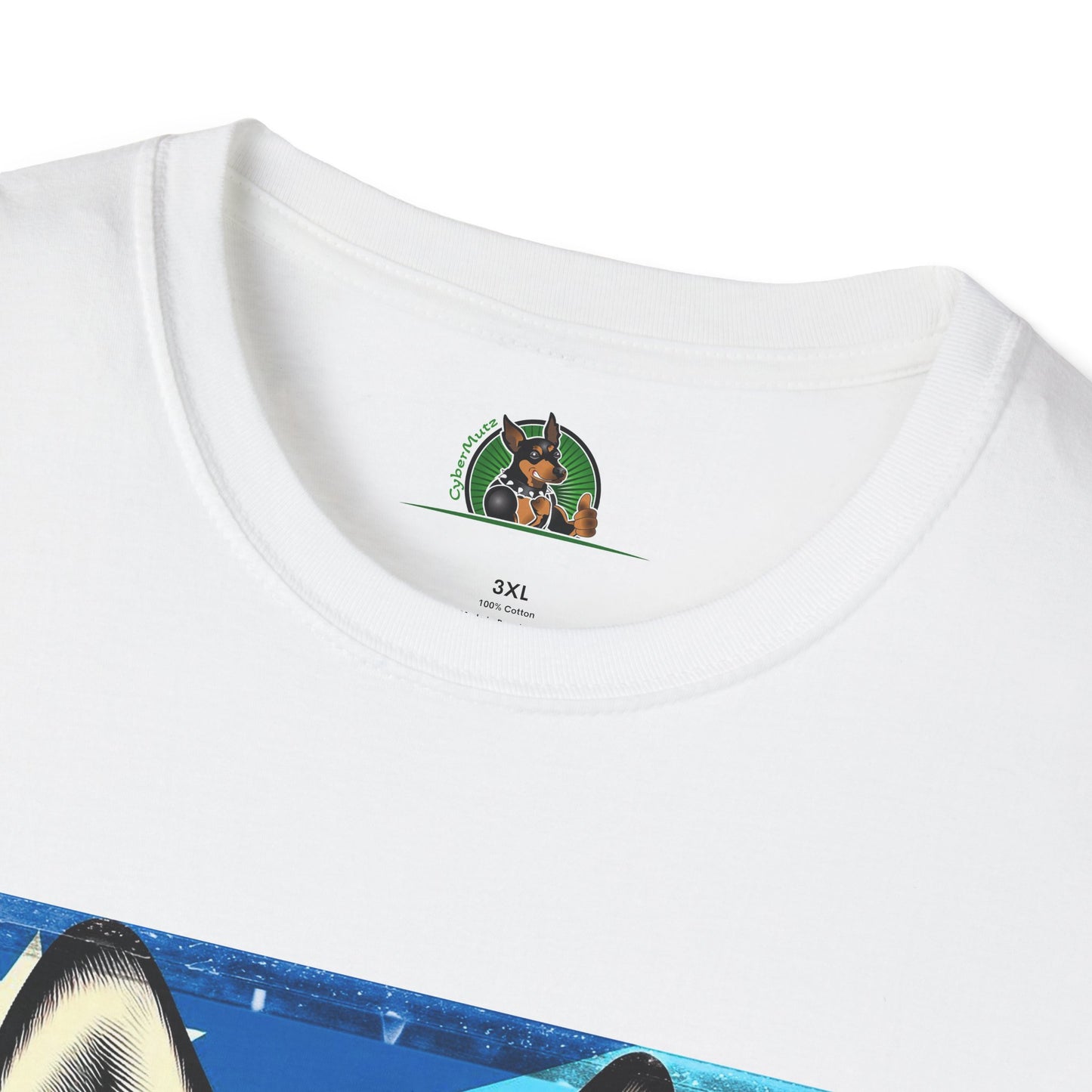 Husky super hero shirt T-Shirt Printify