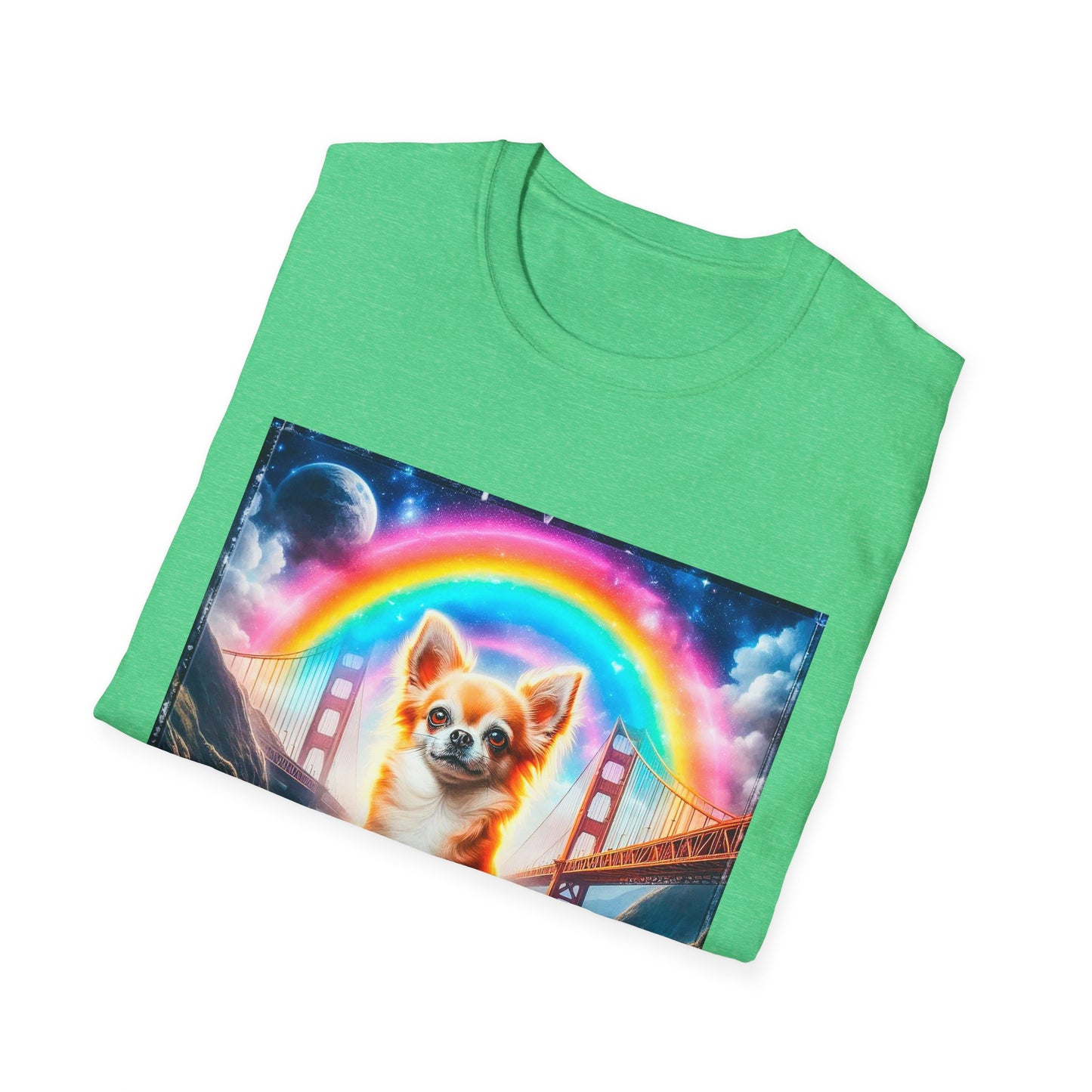 Chihuahua rainbow bridge t shirt