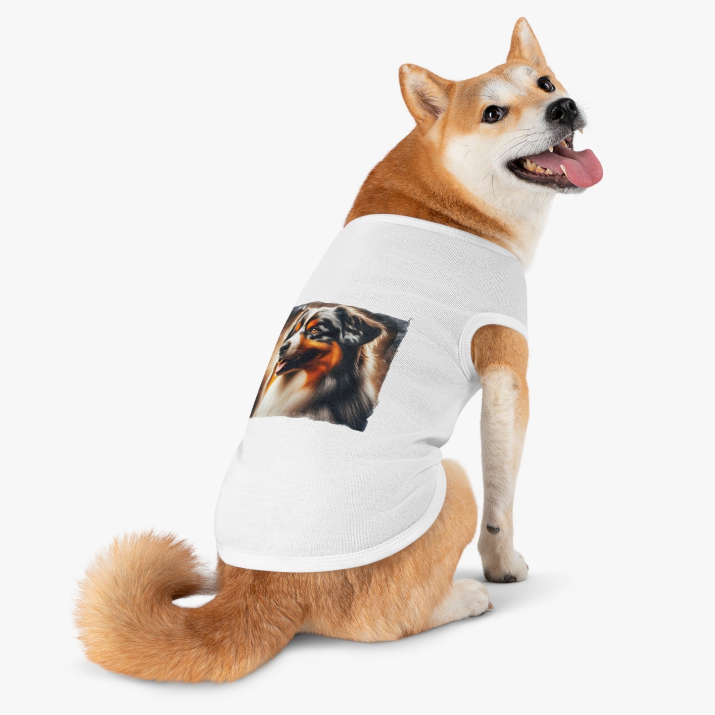 Pet Tank Top Australian Shepherd Pets Printify