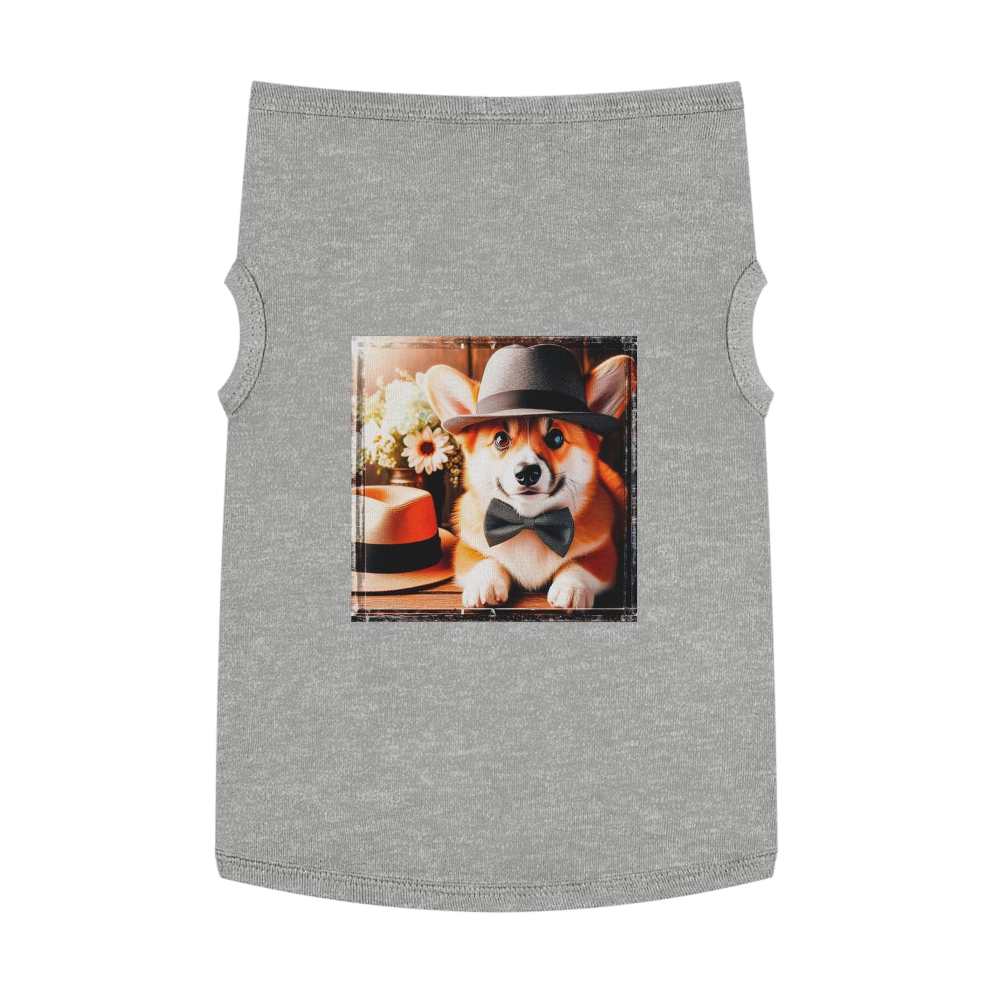 Pembroke Welsh Corgi fun hat shirt Pets Printify XL Heather