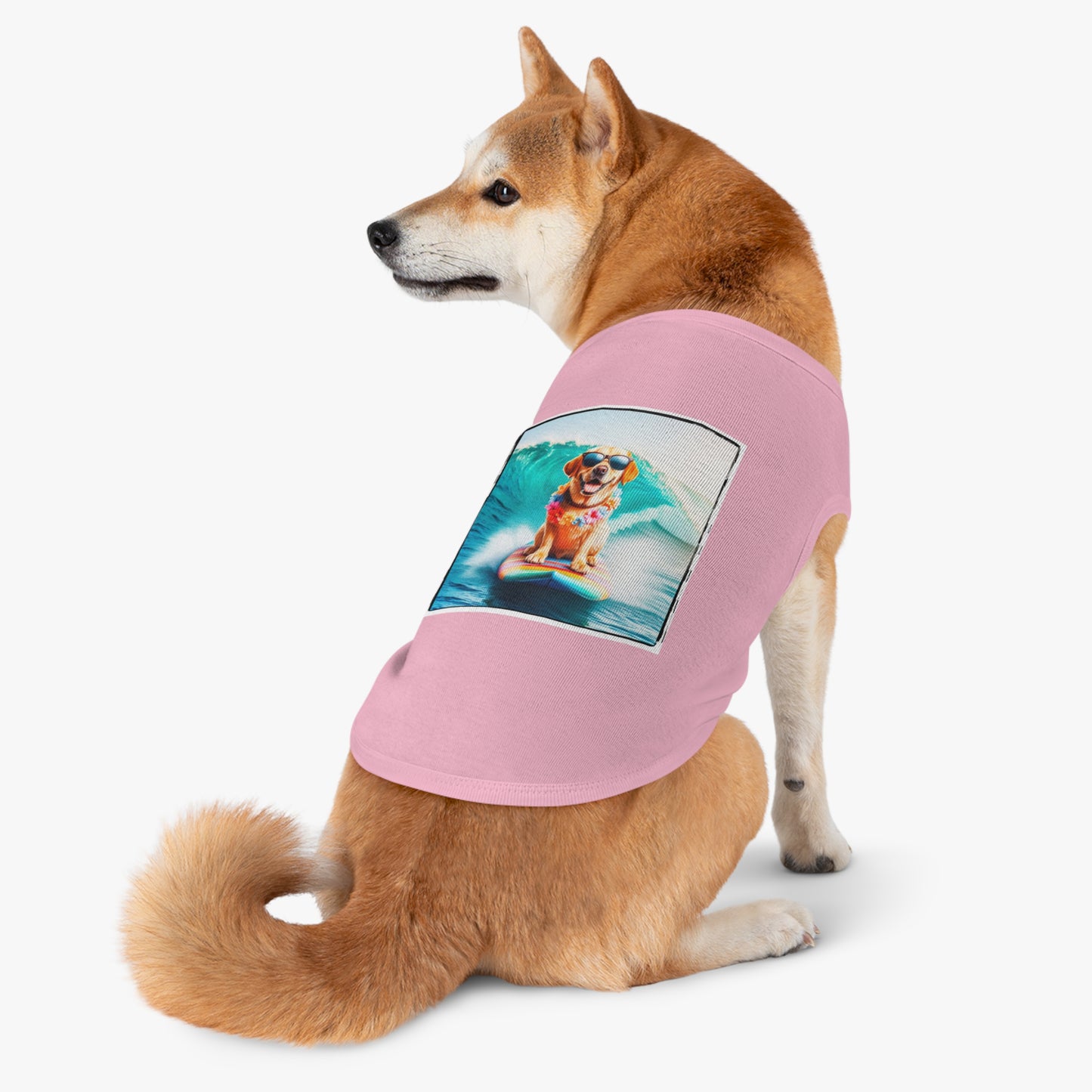 Labrador Retriever surfer puppy shirt