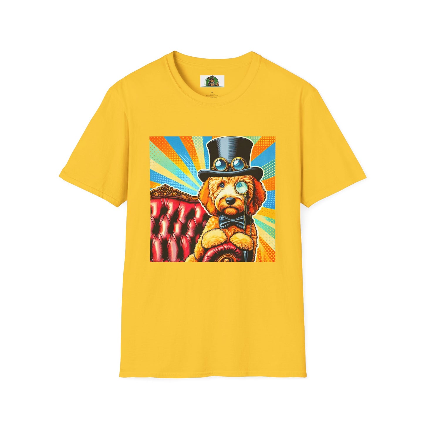 Golden Doodle steam punk cutie r shirt T-Shirt Printify S Daisy